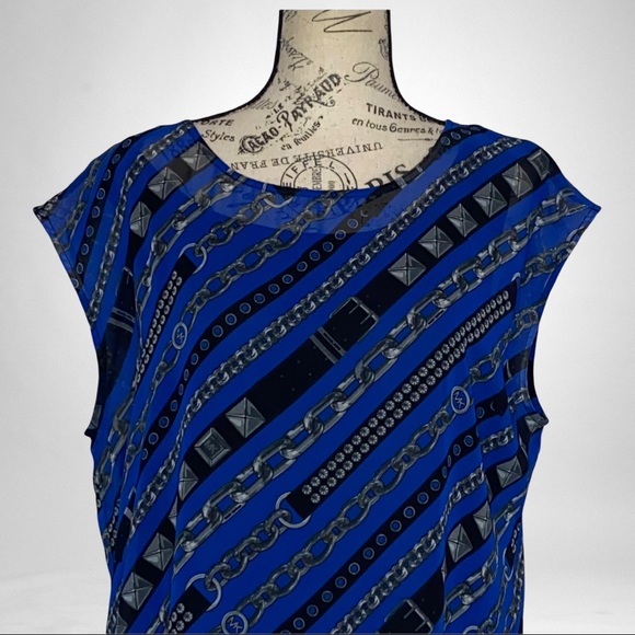 Michael Kors Multi-Color Basics Blouse - Picture 8 of 9